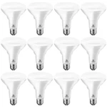 E Energetic Lighting 12 Pack Br30 Led Light Bulbs, Dimmable, Cri90, 8.5w=65w,.... Fixed Price $41.76.