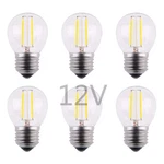 Opalray Dc 12v Low Voltage Led Mini Globe Bulb, 4w Dimmable, E26 Medium Base, 27. Fixed Price $44.89.