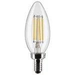Satco S21264 - 4 Watt B11 Led E12 Clear Bulbs 2700k (6 Pack). Fixed Price $26.99.