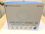 American Lighting Rd6-30-wh Ready Disc 6 3000k Inch 15w Led Dimmable Pack. Fixed Price $65.00.