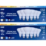 Feit Electric 1715919 Br30 Led 65 Eq 5-color Selectable White 2 Boxes (12 Bulbs). Fixed Price $30.00.