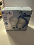 Ameritop 10w Motion Sensor Light Bulbs 2 Pack Nib Dwk159. Fixed Price $9.00.
