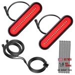 Kinstecks 4pin Plug Tailight 1 In 2 Trailer Tail Light Truck 58led. Fixed Price $37.69.