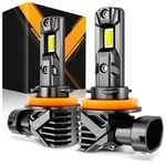 Auxbeam H11 Led Headlight Kit Low Beam Bulb 6500k Super Bright White 120w Canbus. Fixed Price $105.99.