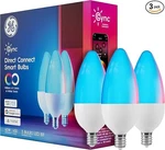 Ge Cync Led Smart Bulbs - 3pk. Fixed Price $15.00.