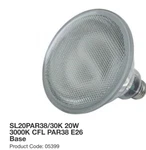 Sunlite Compact Fluorescent Sl20par38/30k 20w=75w Med Base Light Bulb Nip. Fixed Price $10.00.