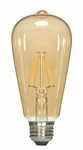 Satco S9578 St19 Led Transparent Amber Medium Base Light Bulb, 4.5w. Fixed Price $15.24.