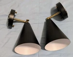 Mwz Modern Black Wall Sconces Lighting, 2 Pack Gold Rustic Lamp Fixture. Fixed Price $12.00.