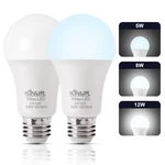 Kinur Led 3-way Light Bulbs 30/70/100 Watt Equivalent, 5000k-2 Pack, Daylight. Fixed Price $16.48.