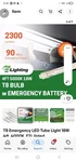 Lot Of 14 - T8 Emergency Led Tube Light 18w 4ft 5000k Etl Listed Brand New!. Fixed Price $599.99.