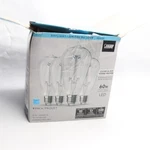 (3-pk) Feit Electric St19 Straight Filament E26 Vintage Edison Led Light Bulbs. Fixed Price $17.57.