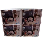 Luxrite 4 Inch Led Recessed Light 15w 5 Color Selectable Black Trim. Fixed Price $40.00.