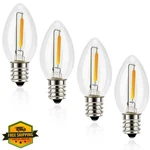 Emotionlite C7 Led Night Light Bulbs E12 Warm White 2700k Clear 4 Pack. Fixed Price $20.00.