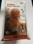 Ecobulb Orange Energy Saving Feit Cfl Party Bulb 13w=60w 7 Year 8000 Hr, Life. Fixed Price $7.99.
