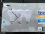 3pack Ge Classic 65-watt Soft White Floodlight Bulbs Eq Led Br30 650 Lumens. Fixed Price $27.99.