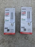 Satco S49674 - 54 Watt Led Hid Replacement Corncob Bulb 4000k 2 Bulbs. Fixed Price $75.00.