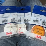 Qty 3 Grote 47113 Clearance/marker Lamp 2 In Led Amber Free Shipping. Fixed Price $23.00.
