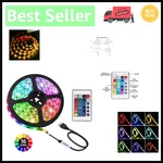 Eco-friendly 6.56ft Led Strip Lights With 24-key Remote For Any Indoor Space. Fixed Price $19.99.