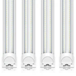 Barrina 8ft Led Shop Light 100w 15000lm 5000k, Clear Cover Linkable Tube Lights. Fixed Price $149.75.