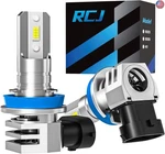 Rcj H11 Bulbs, H8/h9/h16 Fog Light 6000k Cool White With Cooling Fan,. Fixed Price $50.06.