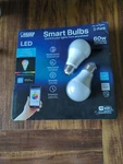 Feit Electric Smart Wi-fi Led Color Changing Dimmable 60w Light Bulbs, 2 Pack. Fixed Price $12.00.