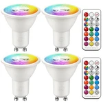 Ilc Gu10 Led Light Bulb, 40 Watt 4 Count (pack Of 1), Warm White 2700k + Rgb. Fixed Price $25.46.