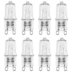 Wokhok Appliance Light G9 Bulbs,120v T4 Bi-pin 40w Xenon Small Clear. Fixed Price $9.51.