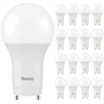 Sunco 16 Pack Gu24 Led Bulb A19, 2 Prong Light Bulbs, 800 Lm, 9w (60w Equival.... Fixed Price $71.49.