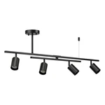 Globe Electric 57500 4-light Track Lighting, Matte Black, West. Fixed Price $142.06.