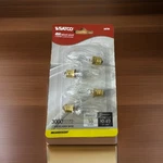Satco S4724 4-pack 4w Clear C7 4 Watt Night Light Bulb E12 Base Incandescnt. Fixed Price $10.90.