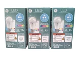 Ge Led Light Bulb Color W Timer Remote 9.5w 60w A19 93130032 800 Lumans 3 Pack. Fixed Price $27.99.