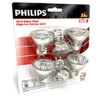 Philips Gu10 35w Light Bulbs 6 Pack Indoor Flood 265 Lumens 35 Watts. Fixed Price $19.87.