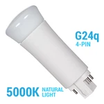 S29861 Led Cfl Pl Replacement Vertical Bulb 9w 4-pin G24q 5000k Daylight Natural. Fixed Price $12.95.