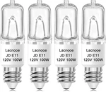 Jde11 120v 100w Halogen Light Bulbs (replacement E11 Led Bulb), T4 Mini Candelab. Fixed Price $12.74.