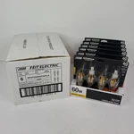 Feit Electric 60-watt Equivalent B10 E12 Candelabra Dimmable (6 Packs Of Four). Fixed Price $67.99.