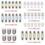 42pcs Led Car Interior Inside Light Dome Trunk Map License Plate Lamp Bulbs Usa. Fixed Price $5.50.