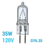 Satco S3418 S3164 35w T4 Cl Clear Bulb 120v 2-pin Bi-pin Gy6.35 2900k Warm White. Fixed Price $8.24.