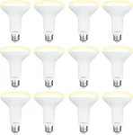 12 Pack Br30 Led Recessed Light Bulb, Dimmable Indoor Flood Bulbs Cri80 7w. Fixed Price $45.99.