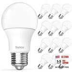 Sunco 12 Pack A19 Led Light Bulbs - E26 Base Lamp Focos 2700k Soft White. Fixed Price $31.49.