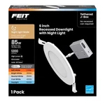 Feit Led Retrofits White 7 In. W Aluminum Canless Recessed Downlight 17. Fixed Price $35.10.