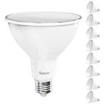 Sunco Lighting 8 Pack Par38 Led Flood Light Outdoor Bulb, Waterproof Bright D.... Fixed Price $93.87.