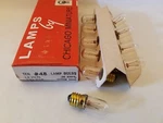 Box Of 10 Chicago Miniature 48 Cm48 Ge48 Screw Lamps Light Bulbs 2.0v 0.06a. Fixed Price $29.97.