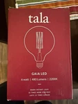 Tala Gaia Led 6 Watt Clear Light Bulb - 480 Lumens. Fixed Price $20.00.