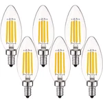 60-watt Equivalent B10 Dimmable Led Light Bulbs Clear Glass Filament 2700k Warm. Fixed Price $43.06.