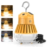 Led Temporary Work Light 100w 4500k/5000k/5700k Adjustable Linkable Hanging Lamp. Fixed Price $79.20.