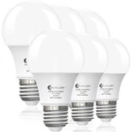 Evelor 6pack A19 Led Light Bulbs,60 Watt Equivalent Daylight 5000k With E26 B.... Fixed Price $16.09.