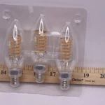 (3-pk) Ecosmart Filament Led Light Bulb Warm White 2200k 60w Equivalent. Fixed Price $9.59.