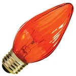 Satco S3366 120v Medium Base 25-watt F15 Light 1 Count (pack Of 1), Amber. Fixed Price $8.86.