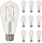 10 Pack: Bulbrite 776767, St18 Led Filament Light Bulb 2700k 8.5 Watts 850 Lumen. Fixed Price $69.25.