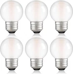Dimmable E26 G16.5 Led Light Bulb 40w Equal 4w Frosted Globe Bulbs,small R. Fixed Price $30.91.